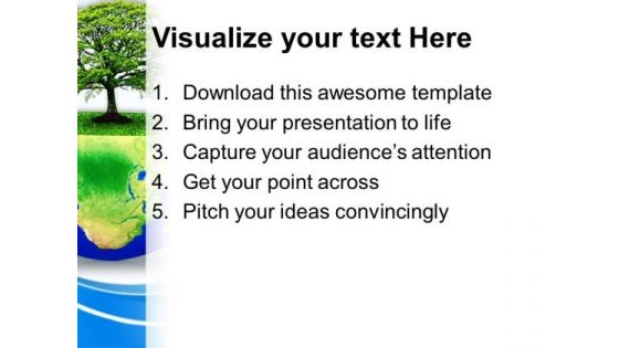 Green Planet Earth Environment PowerPoint Templates And PowerPoint Themes 0812