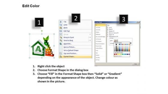 Green Technology PowerPoint Clipart Image Slides