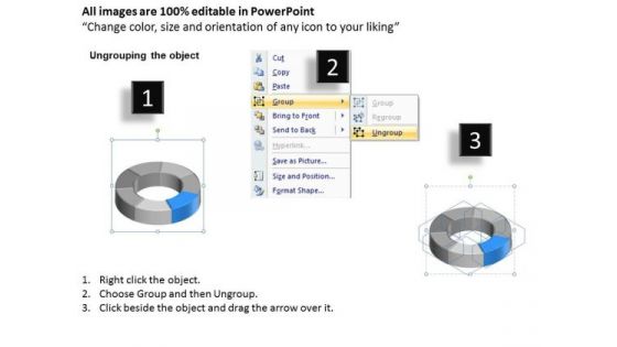 Green Yellow Circular Implementation 7 Stages Business Plan Assistance PowerPoint Slides