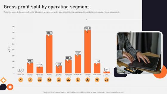Gross Profit Split By Operating Segment Vehicle Manufacturing Company Profile CP SS V