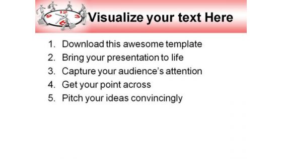 Group Of Business Men Business PowerPoint Template 1110