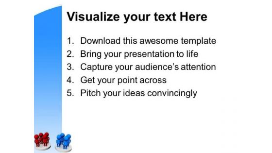 Group Of Person Discussion Business PowerPoint Templates And PowerPoint Themes 0812