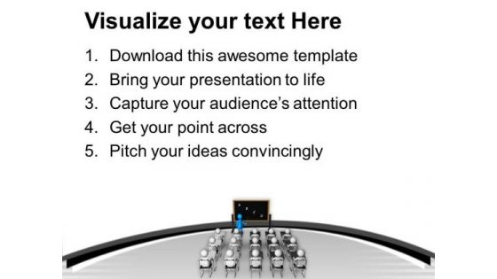 Group Of Students In Classroom PowerPoint Templates Ppt Backgrounds For Slides 0713