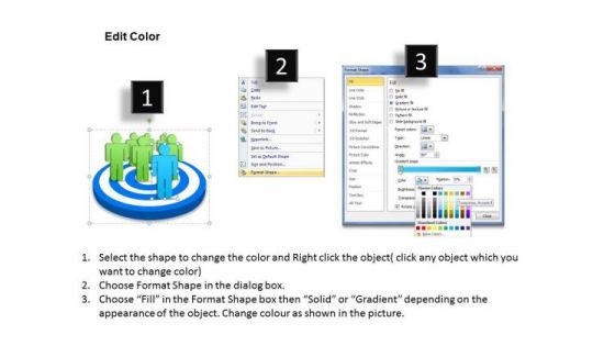 Group Targeted For Marketing And Leadership Examples Of Business Plan PowerPoint Slides