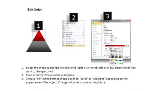 Groups 2d Pyramid Simple PowerPoint Slides And Ppt Diagram Templates
