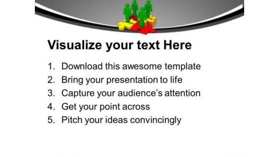 Grow Gradually With Continuous Growth PowerPoint Templates Ppt Backgrounds For Slides 0713