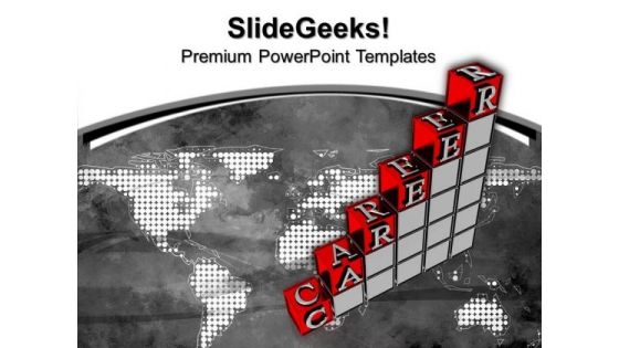Growing Career Graph Future PowerPoint Templates And PowerPoint Themes 0912