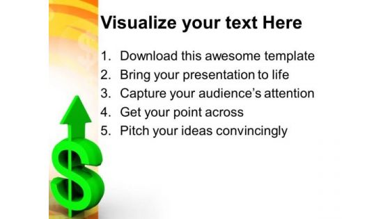 Growing Dollar Money PowerPoint Templates And PowerPoint Themes 1012