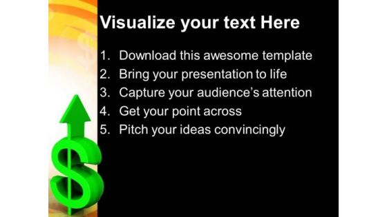 Growing Dollar Money PowerPoint Templates And PowerPoint Themes 1012