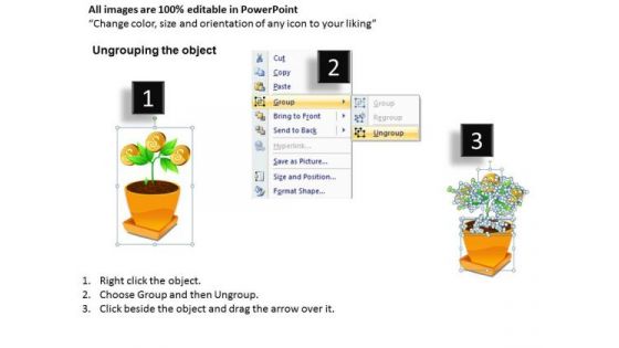 Growing Financial Investment Editable PowerPoint Slides Money Ppt Templates