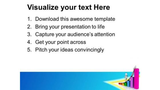 Growing Graph Success Business Concept PowerPoint Templates Ppt Backgrounds For Slides 0513
