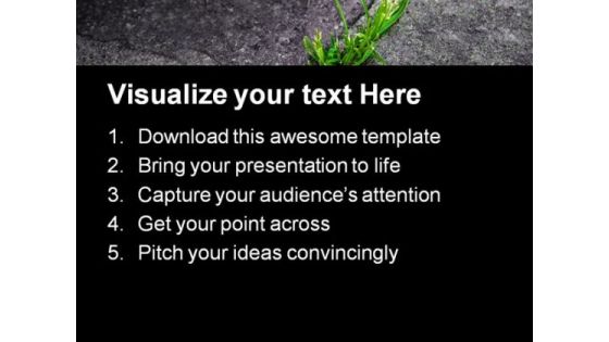 Growing Grass Geographical PowerPoint Templates And PowerPoint Backgrounds 0511