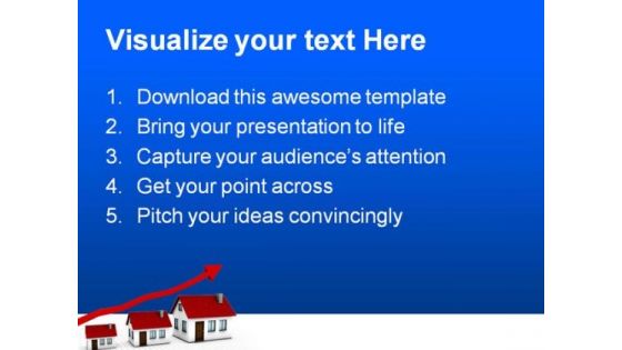 Growing Housing Market Real Estate PowerPoint Themes And PowerPoint Slides 0411