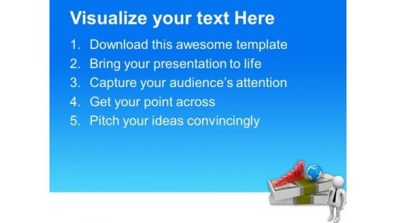 Growing Income Of Global Business PowerPoint Templates Ppt Backgrounds For Slides 0813