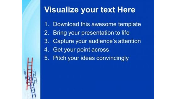 Growth And Leader Conception Illustration PowerPoint Templates Ppt Backgrounds For Slides 0213