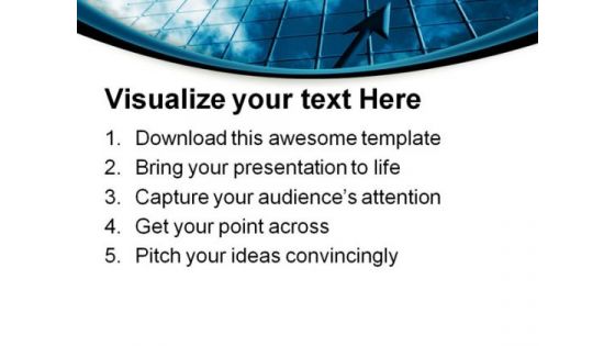 Growth Arrow Business PowerPoint Templates And PowerPoint Backgrounds 0811