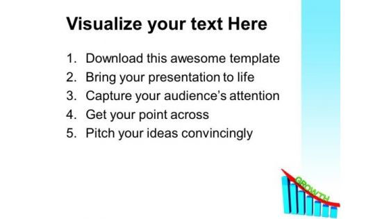 Growth Bar Graph Up Business PowerPoint Templates And PowerPoint Themes 1012