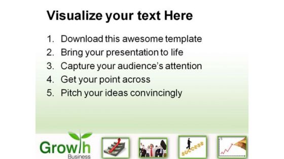 Growth Business People PowerPoint Backgrounds And Templates 1210
