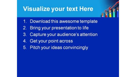 Growth Business PowerPoint Template 0610