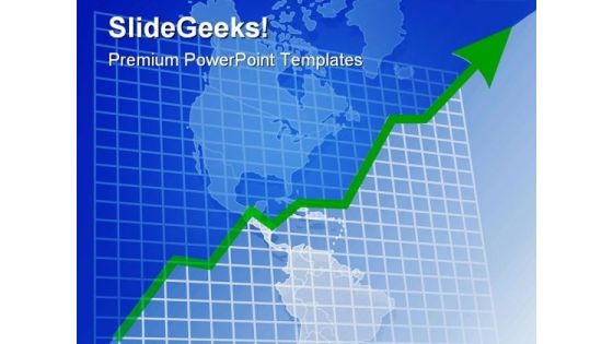 Growth Chart Global PowerPoint Templates And PowerPoint Backgrounds 0611