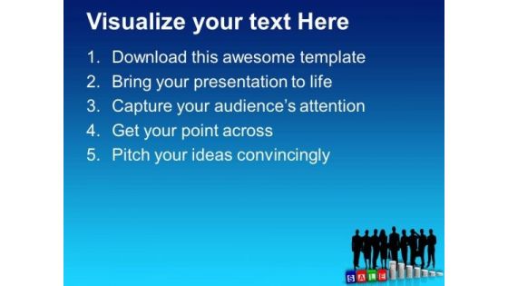 Growth Depends On Teamwork PowerPoint Templates Ppt Backgrounds For Slides 0413
