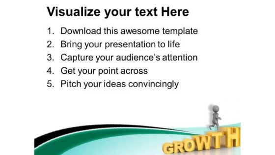 Growth For Business And Finance PowerPoint Templates Ppt Backgrounds For Slides 0713