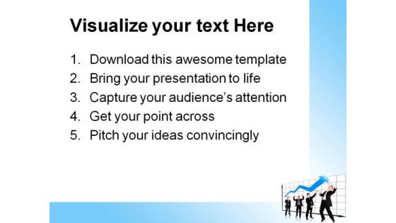 Growth Graph Business PowerPoint Templates And PowerPoint Backgrounds 0611
