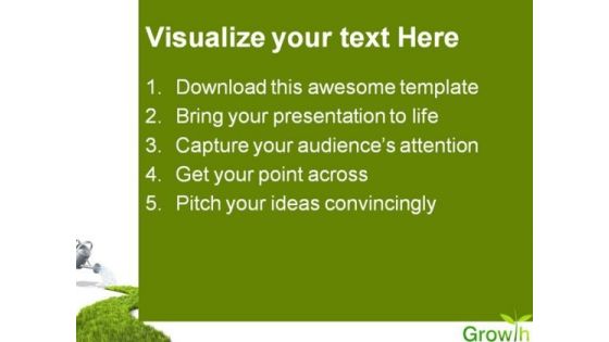 Growth Nature PowerPoint Templates And PowerPoint Backgrounds 0711