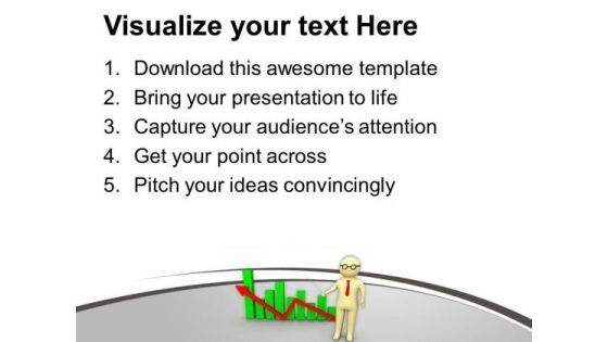 Growth Related Fluctuation To Team PowerPoint Templates Ppt Backgrounds For Slides 0713