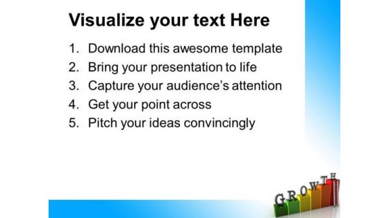Growth Stairs Success PowerPoint Templates And PowerPoint Themes 0612