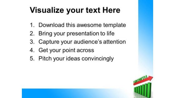 Growth Success Arrows PowerPoint Templates And PowerPoint Themes 0612