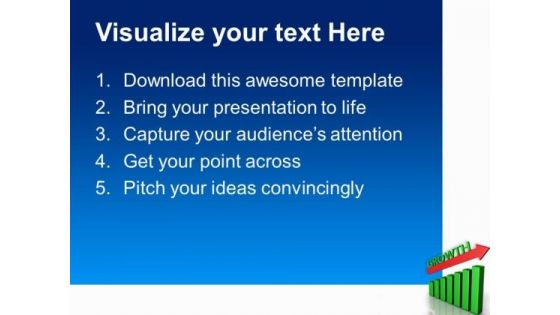 Growth Success Arrows PowerPoint Templates And PowerPoint Themes 0612