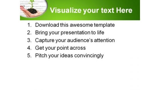 Growth Theme Environment PowerPoint Templates And PowerPoint Backgrounds 0511