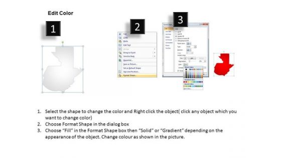 Guatemala PowerPoint Maps