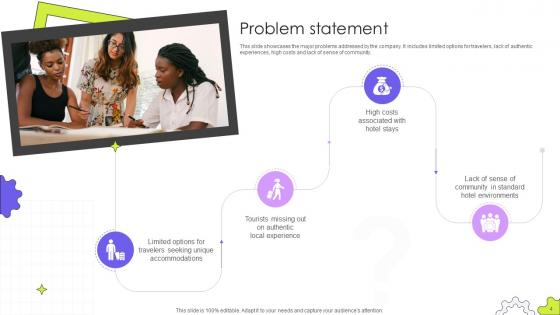 Guest Accommodation Service Business Model Powerpoint Presentation Slides BMC V