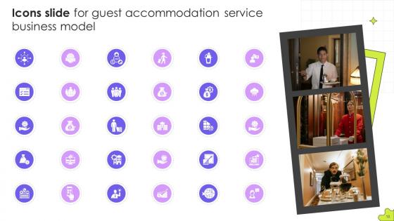 Guest Accommodation Service Business Model Powerpoint Presentation Slides BMC V