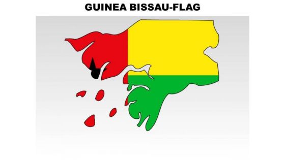 Guniea Bissau Country PowerPoint Flags