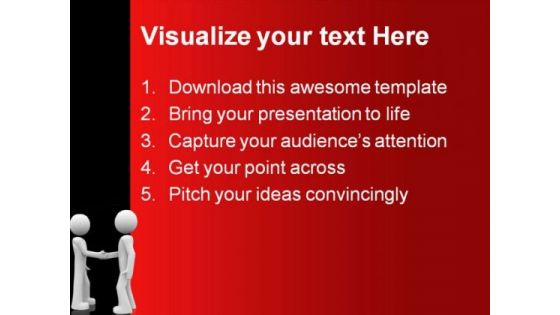 Guys Handshake Business PowerPoint Templates And PowerPoint Backgrounds 0411