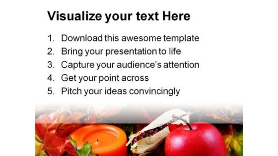Halloween01 Nature PowerPoint Template 0610