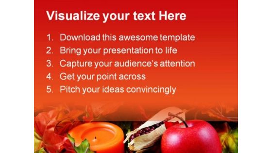 Halloween01 Nature PowerPoint Template 0610