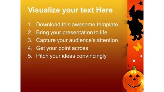Halloween Pumpkins Festival PowerPoint Templates And PowerPoint Themes 0912