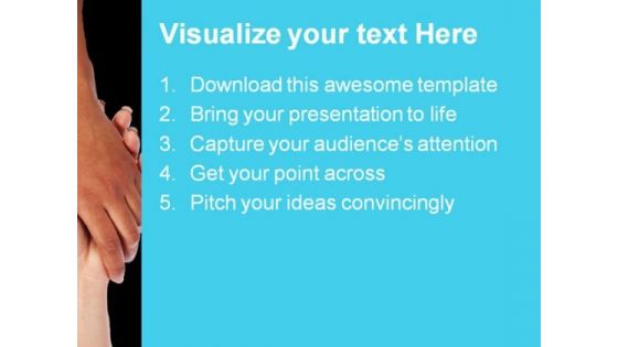 Hand For Help Metaphor PowerPoint Templates And PowerPoint Backgrounds 0711