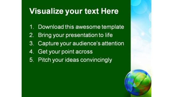 Hands Of The Planet Earth PowerPoint Themes And PowerPoint Slides 0411
