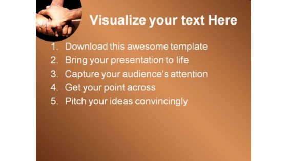 Hands Of Unity Success PowerPoint Themes And PowerPoint Slides 0511