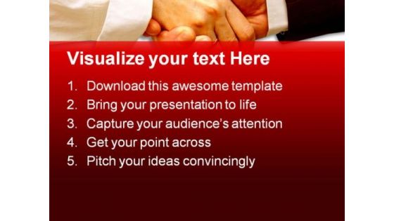 Handshake01 Business PowerPoint Themes And PowerPoint Slides 0611
