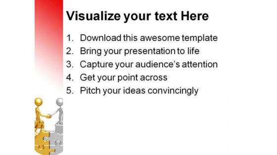 Handshake01 Business PowerPoint Themes And PowerPoint Slides 0711