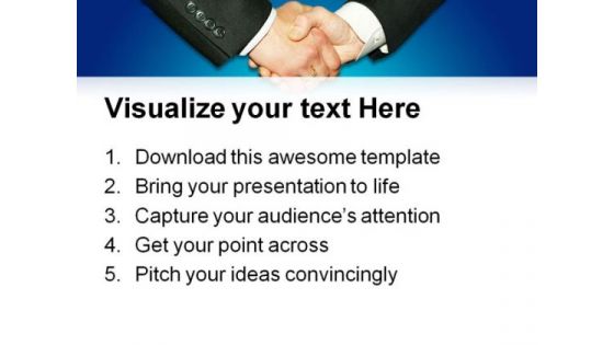 Handshake02 Business PowerPoint Templates And PowerPoint Backgrounds 0511