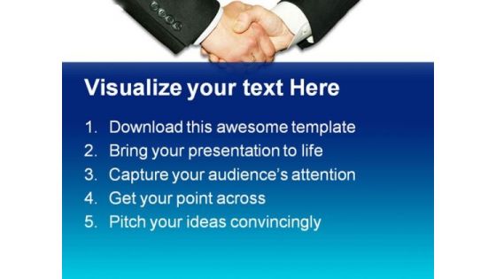 Handshake02 Business PowerPoint Themes And PowerPoint Slides 0511