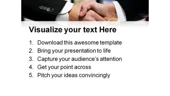 Handshake02 Business PowerPoint Themes And PowerPoint Slides 0711