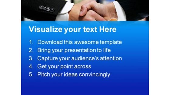 Handshake02 Business PowerPoint Themes And PowerPoint Slides 0711